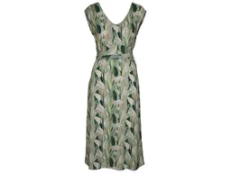 Bleed bleed Damen-Kleid 'Lakelovers' mit Bindegürtel, grün, Gr. S – Produktbild 1 von 1