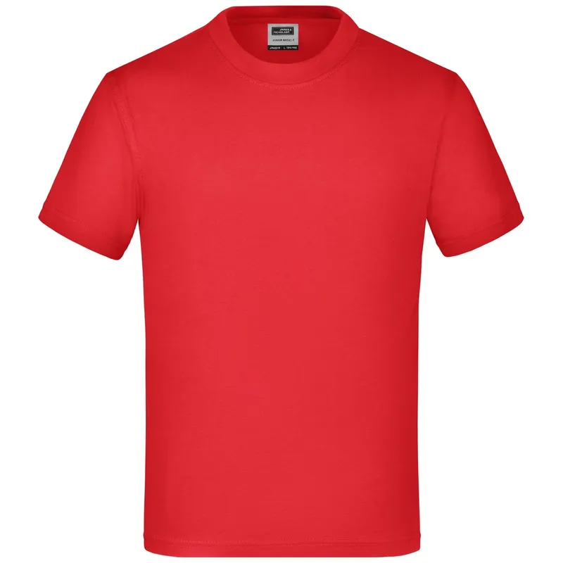 James & Nicholson James & Nicholson Basic T-Shirt Kinder JN019 Gr. S-110/116 tomato – Produktbild 1 von 1
