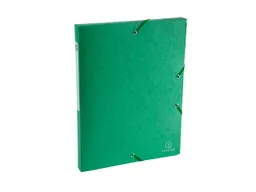 Exacompta 10 Exacompta Archivboxen "Scotten" aus Colorspan, 600 g/m², DIN A4, grün, RB 25 mm – Produktbild 1 von 1
