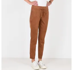 Buena Vista Stretch-Jeans BUENA VISTA JOGG PANTS cognac 2209 B5798 9247.4765 - Vegan Velour – Produktbild 1 von 1
