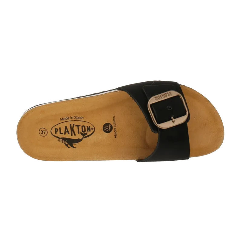 Plakton Plakton 181018 Bis 3 Nobuck - Damen Pantolette - Negro für Damen, Schwarz, – Produktbild 5 von 5