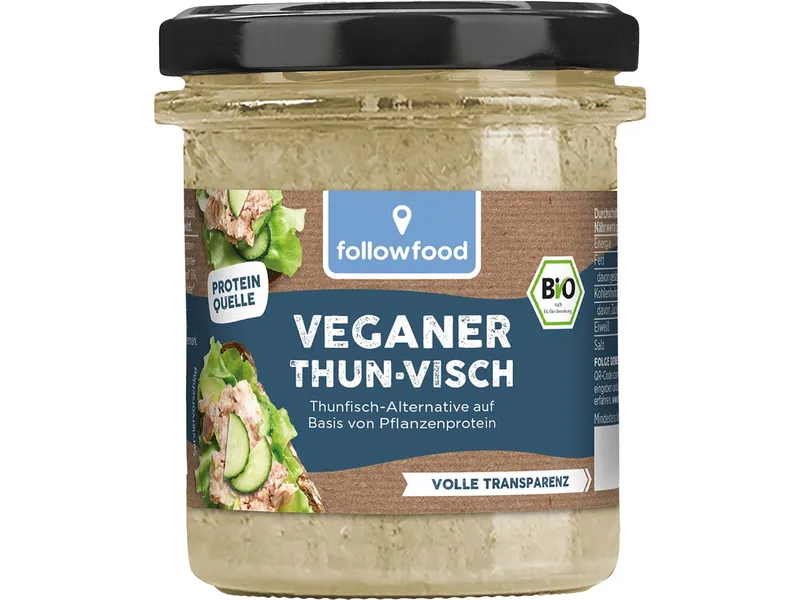 followfood followfood Veganer ThunVisch in Öl, 180 g – Produktbild 1 von 1
