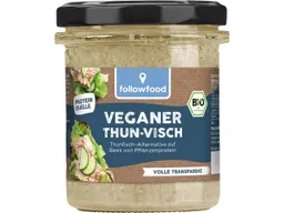 followfood followfood Veganer ThunVisch in Öl, 180 g – Produktbild 1 von 1