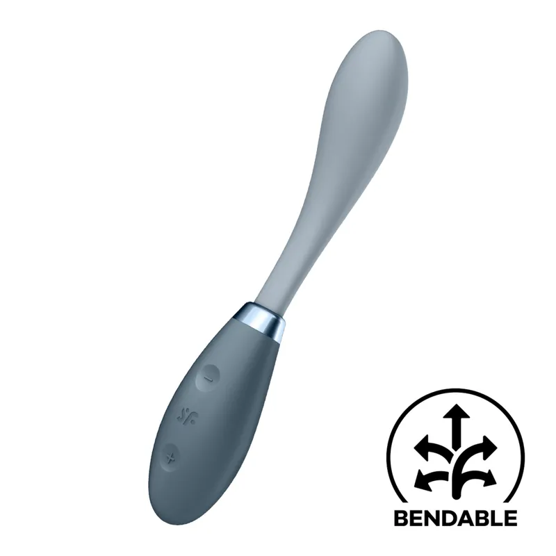 Satisfyer Satisfyer G-Spot Flex 3, 23 cm, Grau, – Produktbild 1 von 1
