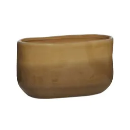 Mitienda Shop Mitienda Shop Blumentopf Bowl amber Keramik – Produktbild 1 von 1