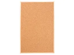 Kork-Pinnwand mit Holzrahmen, 60 x 90 cm – Produktbild 1 von 1