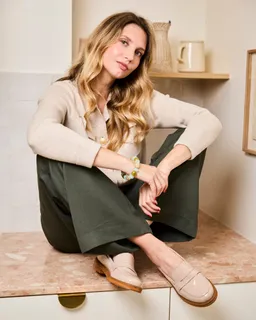 Minuit Sur Terre Minuit Sur Terre Damen vegan Loafer Accord Dune – Produktbild 1 von 1