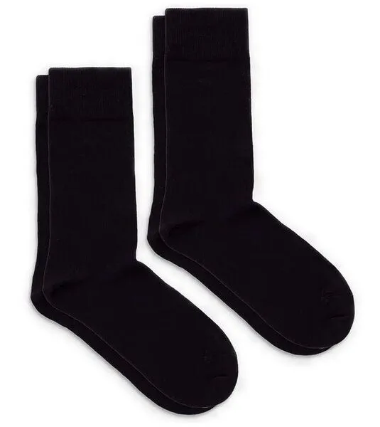 DillySocks DillySocks D-Compose Socken 2er-Pack, 100% biologisch abbaubar, Schwarz, – Produktbild 1 von 4