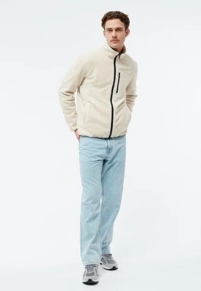 Givn Berlin Givn Berlin Fleece-Jacke Spencer, Off white, – Produktbild 4 von 4