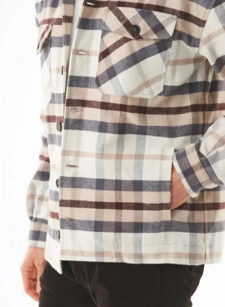 ORGANICATION ORGANICATION Flanell Overshirt aus Bio-Baumwolle, Mehrfarbig(multi colour), – Produktbild 4 von 4