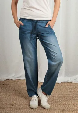 TORLAND TORLAND Lockere Hose im Jeans-Look mit Gummizug CHARLIE – Produktbild 1 von 1