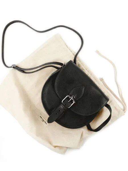 Will's Vegan Shop Will's Vegan Shop Satteltasche der schwarzen Frauen, Schwarz, – Produktbild 1 von 1