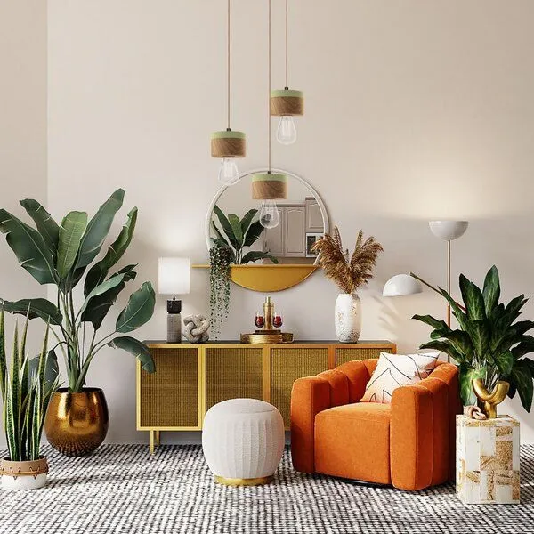 ALMUT von Wildheim ALMUT von Wildheim 3er Pendelleuchte im skandinavischen Design aus Eichenholz, Eiche natur, – Produktbild 3 von 4