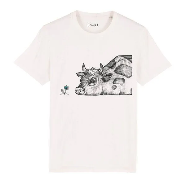 LIGARTI LIGARTI T-Shirt – Rita, Cremeweiß, – Produktbild 1 von 5