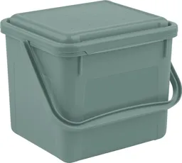 rotho rotho Komposteimer "BIO" aus Recyclingkunststoff, 5 l, misteltoe green – Produktbild 1 von 1