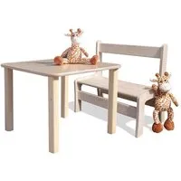 Die Schreiner Christoph Siegel Die Schreiner Christoph Siegel Kindersitzgruppe - Tisch und 1 Bank – Produktbild 1 von 2