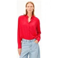 ARMEDANGELS ARMEDANGELS LARISAANA Damen Bluse aus LENZING ECOVERO Viskose, Mars red, – Produktbild 1 von 1