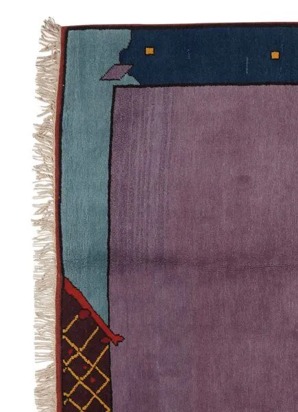 Rugtales Konya „Rugtales“ aus Schurwolle, Violett, – Produktbild 4 von 4