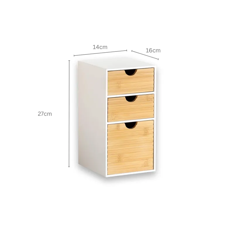 Kesper Organizer "schmal", Natur | weiss, – Produktbild 4 von 4