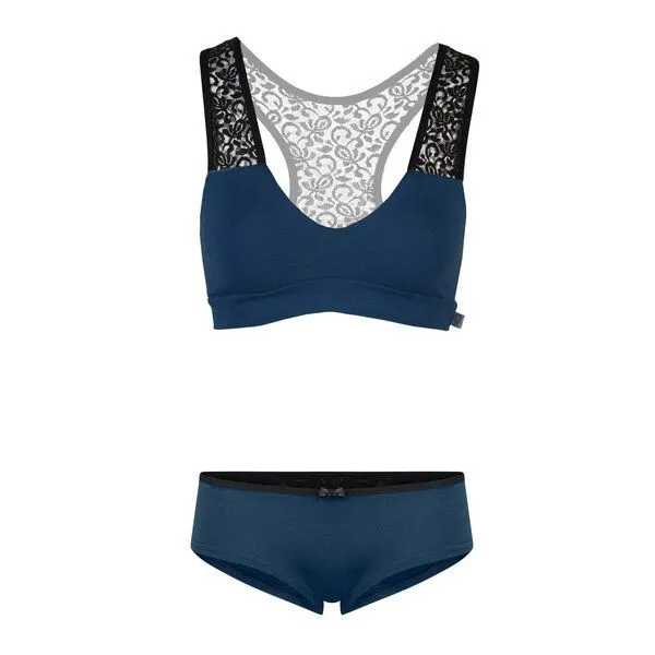 Frija Omina Frija Omina Set Bio-Hipster & Bustier Jondel, Indigo (blau), – Produktbild 2 von 3