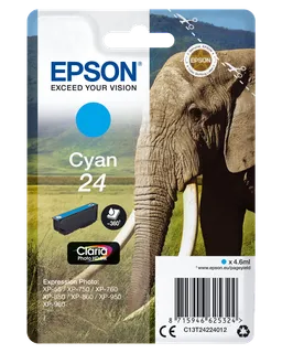Epson Epson Tintenpatrone T2422 cyan – Produktbild 1 von 1