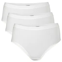 Living Crafts LIVING CRAFTS - Damen Slip, 3er-Pack - Weiß (95% Bio-Baumwolle; 5% Elasthan), Nachhaltige Mode, Bio Bekleidung – Produktbild 1 von 1