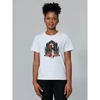 watapparel watapparel T-Shirt Frauen Der wunderschöne Fuchs, Cool heather grey, – Produktbild 1 von 1