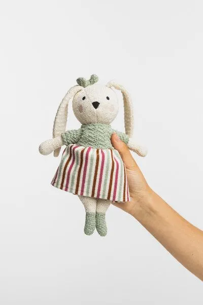 Tranquillo Tranquillo Kuscheltier HOPPELOO, Mehrfarbig, – Produktbild 4 von 5