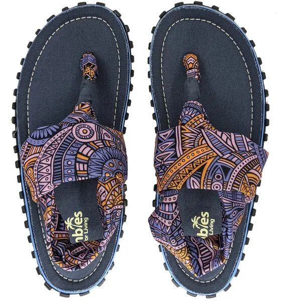 Gumbies Gumbies Slingbacks - Nachhaltige Zehensandalen, Lila (aztec), – Produktbild 1 von 4