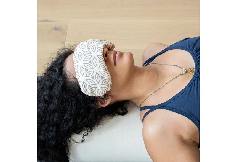 bodhi Augenkissen Augenkissen Baumwolle, vegan natur/grau (Lotus), Grau, – Produktbild 3 von 5