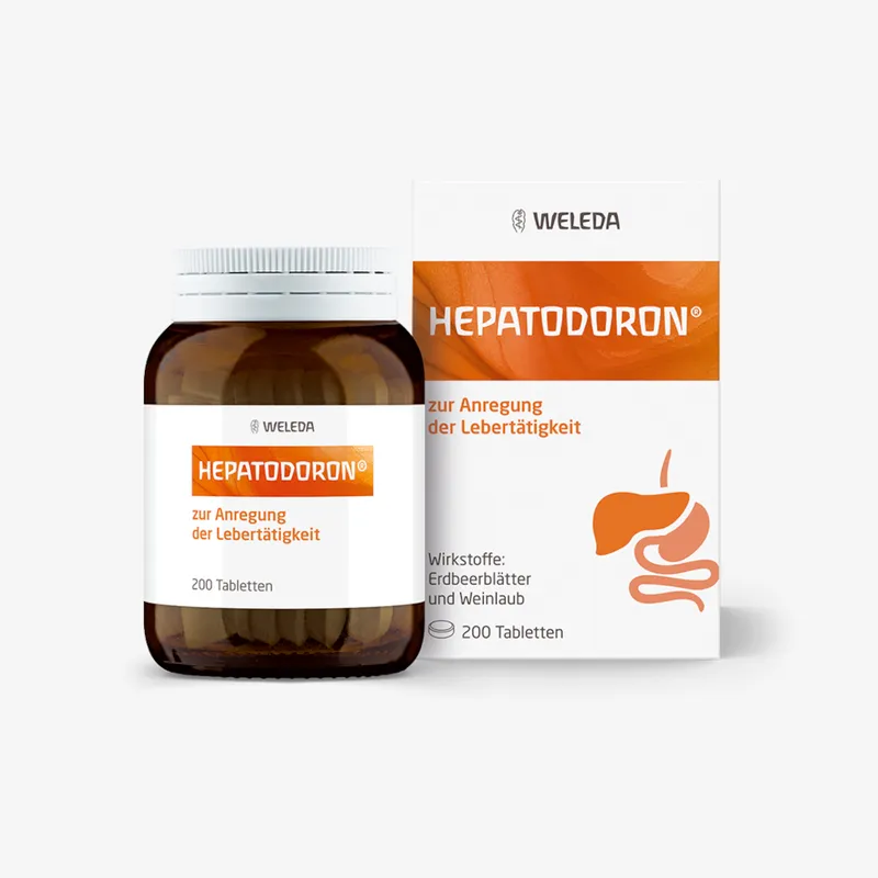 Weleda Hepatodoron Tabletten – Produktbild 2 von 2