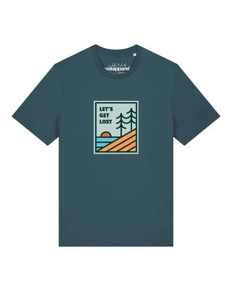 watapparel watapparel T-Shirt Unisex Let's Get Lost, Stargazer, – Produktbild 5 von 5