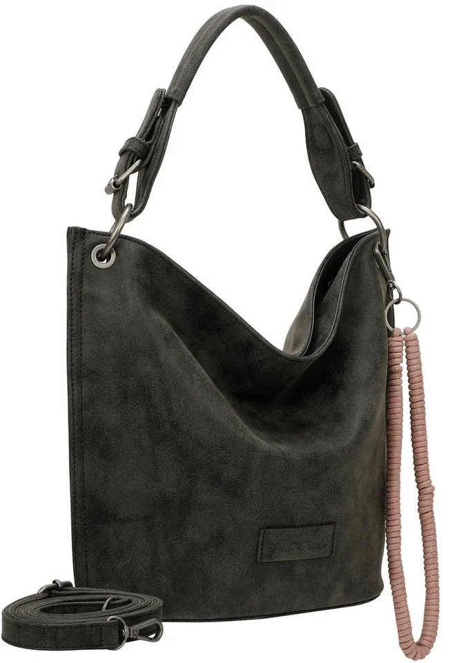 Fritzi aus Preußen Fritzi aus Preußen Schultertasche Fritzi31N, aus veganen Materialien, Schwarz, – Produktbild 3 von 5