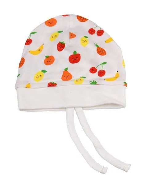 El Puente El Puente Babymütze "Funny Fruits", Größe 6-12 Monate, Mehrfarbig, – Produktbild 1 von 1