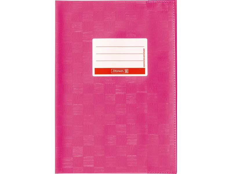 BRUNNEN BRUNNEN Heftumschlag aus Polypropylen DIN A4, Pink, – Produktbild 1 von 2