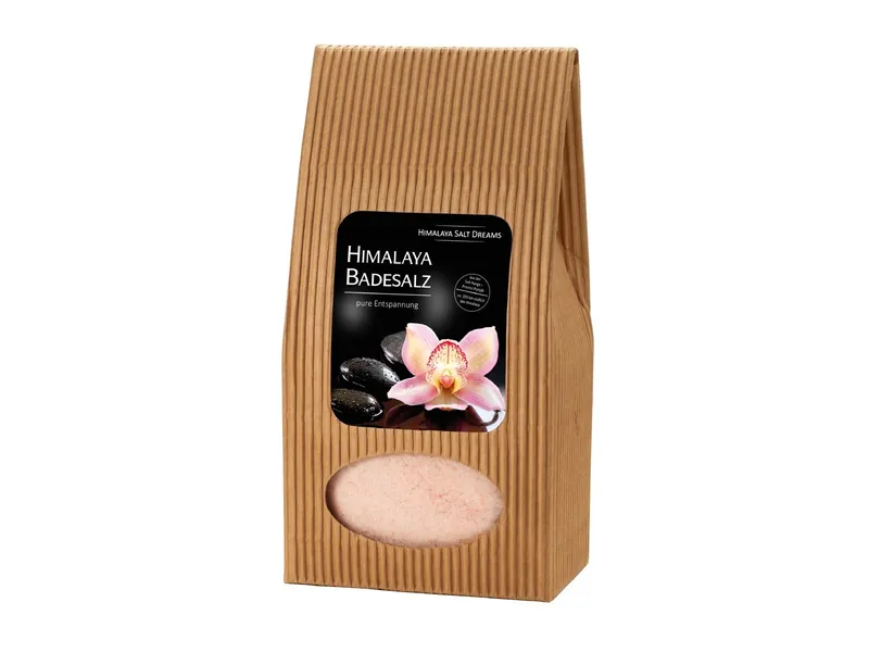 Wagner Life Design Himalaya Badesalz rötlich Inhalt 1000 g – Produktbild 1 von 2