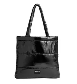 WOUF Wouf Quilted Collection Tote Bag Black Glossy – Produktbild 1 von 1