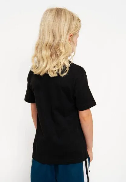 LOGOSH!RT LOGOSH!RT - Harry Potter - Hogwarts Express - Bio T-Shirt Print - Kinder, Schwarz, – Produktbild 4 von 4