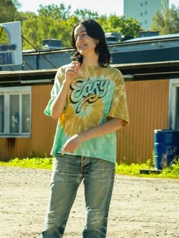 Nudie Jeans Nudie Jeans RITA T-Shirt Take it Easy Batik - Multi – Produktbild 1 von 1