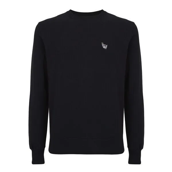 LIGARTI Bestickter Pullover – Claude – LIGARTI Tiermanufaktur, Schwarz, – Produktbild 1 von 3
