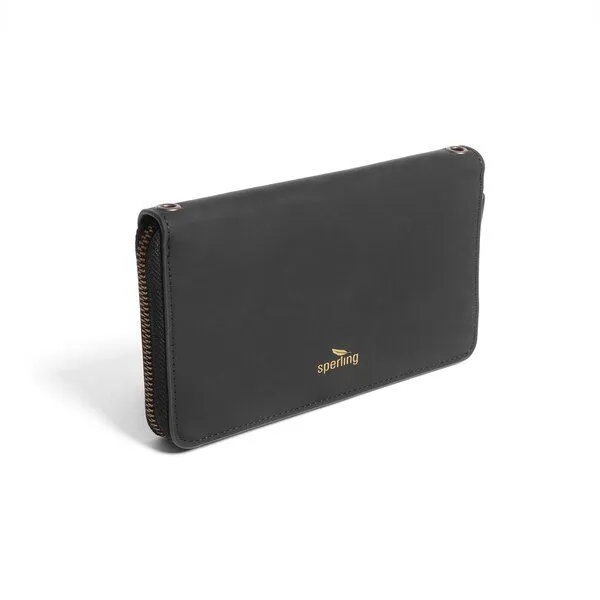 Sperling Sperling "Gentle" Portemonnaie vegan, aus nachhaltigen Materialien, Midnight (schwarz), – Produktbild 1 von 4
