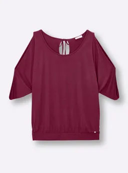 sheego Shirt bordeaux – Produktbild 1 von 1