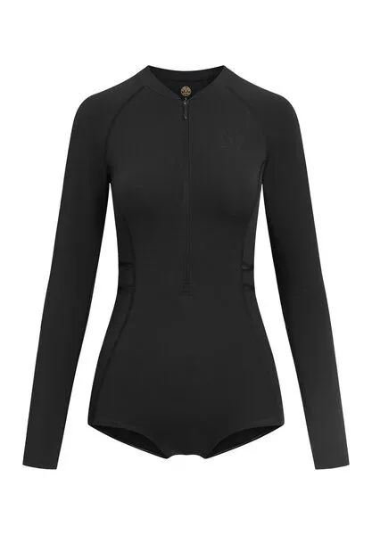 Golds Gym Golds Gym Gold's Gym Langarmbody „Faye“, Schwarz, – Produktbild 2 von 3