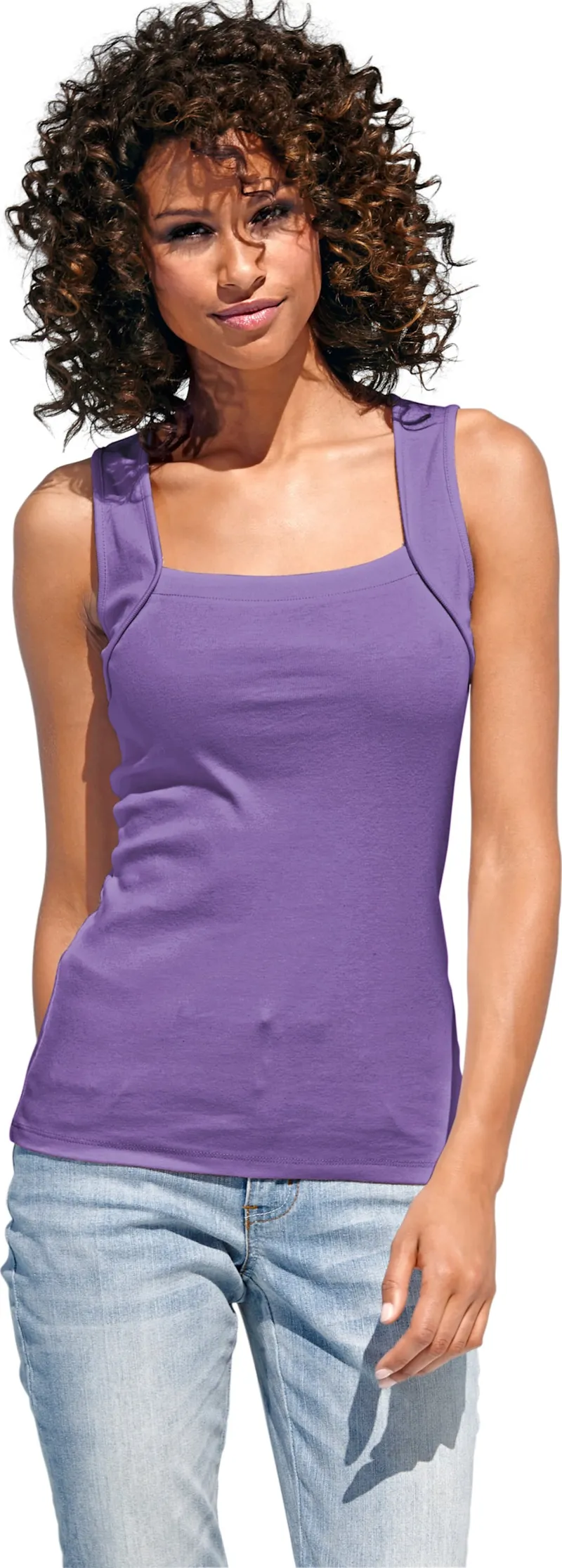 heine Shirttop lila, Lila, – Produktbild 2 von 2