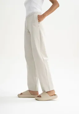 MELA MELA Damen vegan Loungehose Kirani Beige – Produktbild 1 von 1