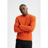 MELA MELA Strickpullover Style RAVI aus 100% Bio-Baumwolle, Orange brick, – Produktbild 1 von 1