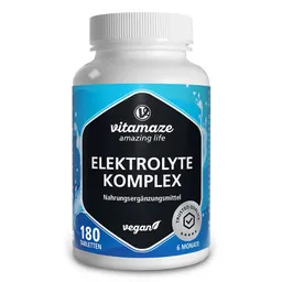 vitamaze Vitamaze Elektrolyte Komplex mit Magnesium Tabletten vegan – Produktbild 1 von 1