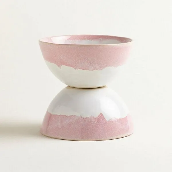 onomao onomao Kleine Schüssel - Traditionell, Rosé dipped, – Produktbild 4 von 4