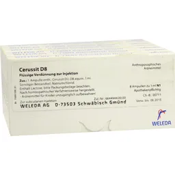 Weleda WELEDA CERUSSIT D 8 Ampullen 48X1 ml Ampullen – Produktbild 1 von 1
