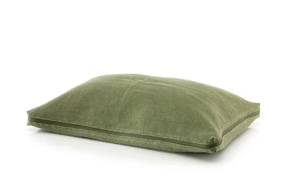 CHILL THE DOG® CHILL THE DOG® Hundekissen orthopädisch & waschbar – Bio-Hanf & Naturlatex, Forrest green (grün), – Produktbild 2 von 5